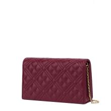 Love Moschino Pochette Quilted Vino - 2