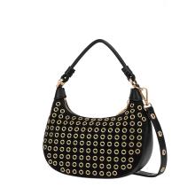 Love Moschino Hobo bag Mini Glam Up Nero - 2