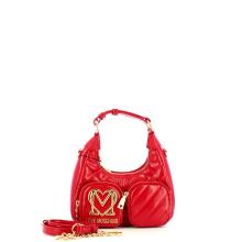 Love Moschino Sottospalla Quilted Obliquo Rosso - 4