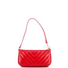 Love Moschino Sottospalla Quilted Obliquo Rosso - 3