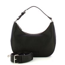 Love Moschino Hobo Bag Giant Logo Nero Nikel - 4