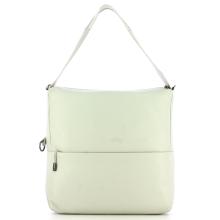 Mandarina Duck Borsa a spalla in pelle Athena Pearl - 3