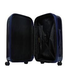 Mandarina Duck Trolley Medio Espandibile 69 cm LOGODUCK + Metal Blue Indigo - 4