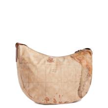 Alviero Martini 1a Classe Tracolla Mezzaluna Grande Embrace Soft Castagna - 2