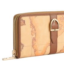 Alviero Martini 1a Classe Portafoglio Valley Geo Zip Around Castagna - 4