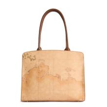 Alviero Martini 1a Classe Borsa a spalla Valley Geo Castagna - 2