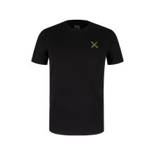 MNTR T-Shirt Pencil Logo Nero Verde Lime - 1