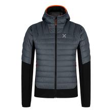 Montura Piumino Peak Hybrid Hooded Piombo Orange - 1