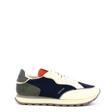 MOWA Sneakers Cheetah Navy Blu Orange Grigio - 1