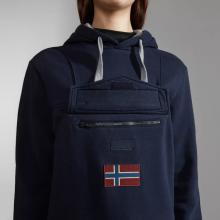Napapijri Felpa con cappuccio Burgee Blu Marine - 6