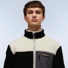 Napapijri Felpa in pile Yupik Multicolour Black - 3