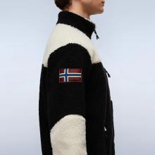 Napapijri Felpa in pile Yupik Multicolour Black - 7