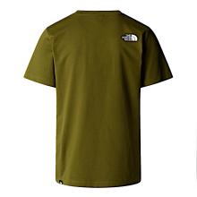 The North Face T-Shirt Easy Forest Olive TNF White - 2
