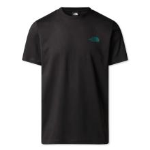 The North Face T-Shirt NSE Box TNF Black Deep Nori Trail Grid - 1