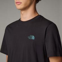 The North Face T-Shirt NSE Box TNF Black Deep Nori Trail Grid - 6