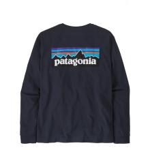 Patagonia Maglia P-6 Logo Responsibili-Tee® New Navy - 1