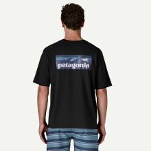 Patagonia T-Shirt Boardshirt Logo Pocket Responsibili-Tee® Clement Blue - 4