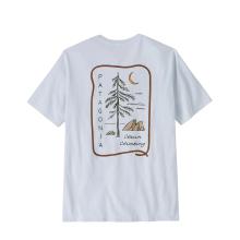 Patagonia T-shirt M's Clean Climb Roots White - 5