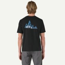 Patagonia T-Shirt Berm Logo Responsibili-Tee® Black - 4