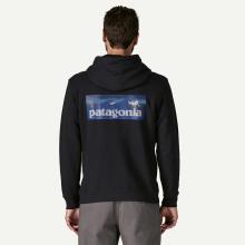 Patagonia Felpa con cappuccio Boardshort Logo Uprisal Clement Blue - 4