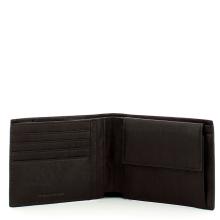 Piquadro Portafoglio uomo con portamonete Black Square - 3