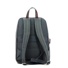 Piquadro Laptop Backpack in leather 14.0 - 3