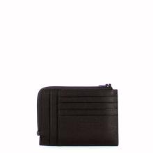 Piquadro Bustina Porta Carte di Credito Black Square RFID - 2