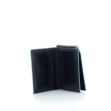 Men wallet w. money clip Blue Square-BLU2-UN