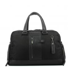 Duffel bag with shoe compartment Brief-NERO-UN