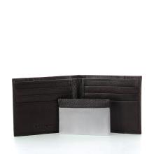 Wallet with removable ID holder P15 Plus-TESTA/MORO-UN