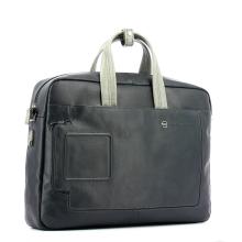 Double handle laptop briefcase Vibe 15.6-BLU/GRIGIO-UN