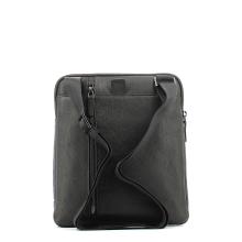 Leather Organised crossbody Black Square-TESTA//MORO-UN