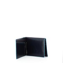 Piquadro Portafoglio con ferma soldi RFID Blue Square - 4