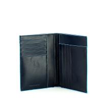 Piquadro Portafoglio uomo verticale Blue Square - 3