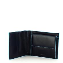Piquadro Portafoglio con portamonete Blue Square - 3