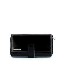 Piquadro Portafoglio donna in pelle Blue Square - 1