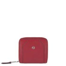 Piquadro Portafoglio piccolo Muse Zip Around Bordeaux - 1