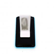 Piquadro Fermasoldi in pelle Blue Square - 1