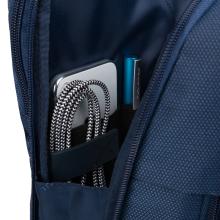 Piquadro Zaino Fast-Check espandibile Trakai RIFD in tessuto riciclato 15.6 - 5