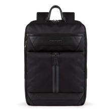 Piquadro Zaino fast-check espandibile Trakai RIFD in tessuto riciclato 15.6 - 1