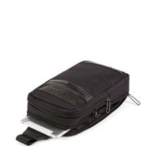 Piquadro Monospalla uomo in tessuto con porta iPad®mini Trakai - 3