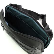 Piquadro Marsupio in tessuto riciclato Woody - 4