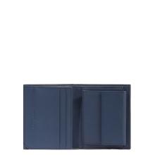 Piquadro Portafoglio verticale con portamonete RFID - 3