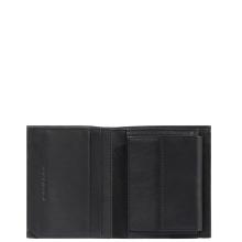 Piquadro Portafoglio verticale con portamonete RFID - 3