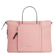 Piquadro Cartellina espandibile porta PC 15.6 Circle Rosa Grigio - 1