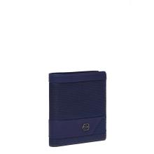 Piquadro Portafoglio Verticale Nevet Blu - 2