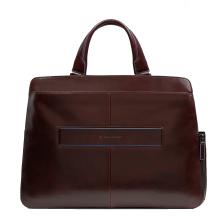 Piquadro Cartella Porta PC Blue Square 15.6" Mogano - 3