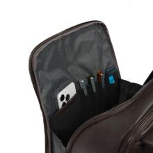 Piquadro Zaino Porta PC Black Square 15.6" Nero - 5