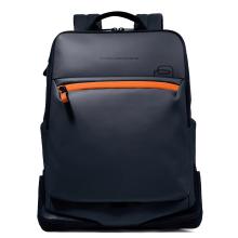 Piquadro Zaino Porta PC Corner 2.0 15.6" Blu - 1