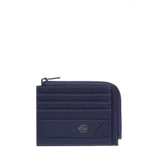 Piquadro Bustina Porta Carte Nevet Blu - 1